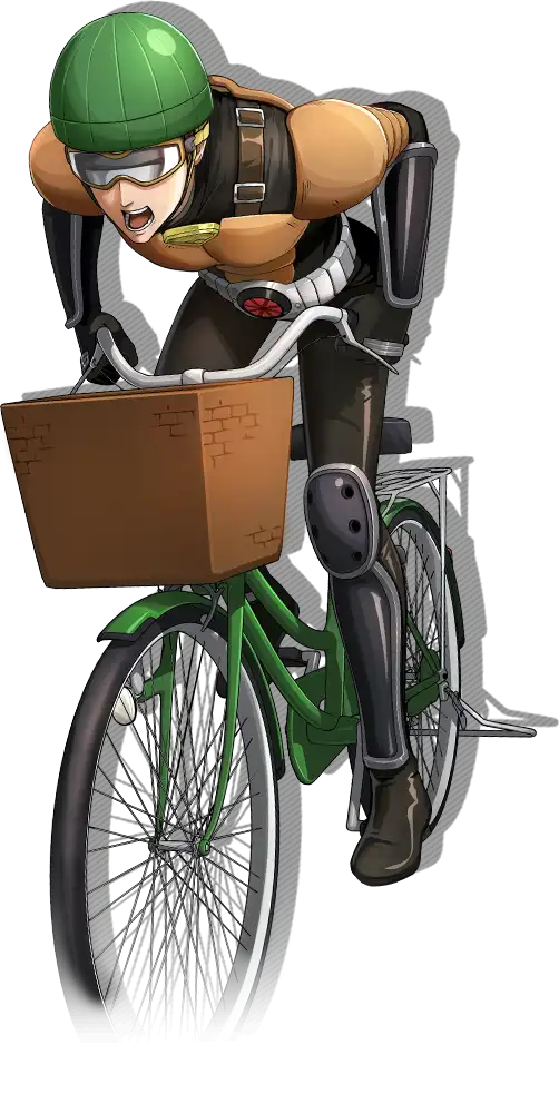 無照騎士的角色介紹立繪